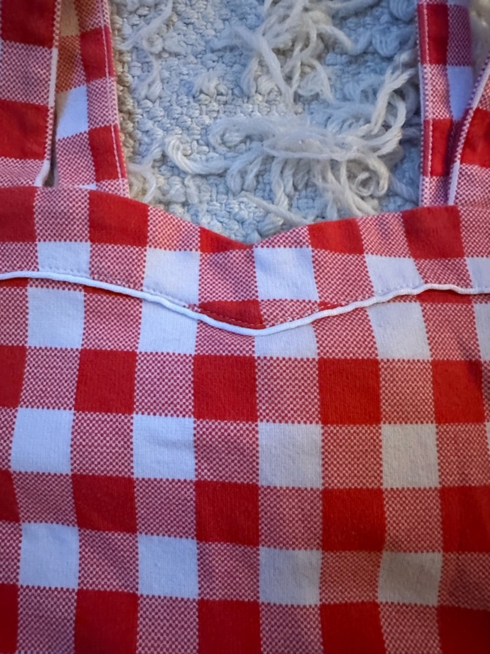 Janie and Jack Red Gingham Ponte Dress | Girls size 8 | EUC ♥️ - Picture 5 of 7